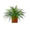 22" Artificial Fern Plant in Decorative Planter